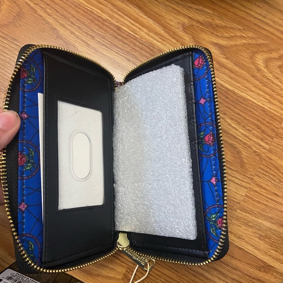 Loungefly beauty and the beast stained glass set - Picture 4 of 9